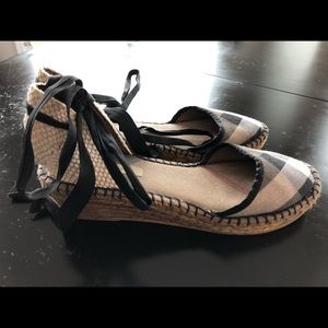 Burberry Espadrilles Wedges